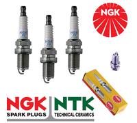 Ngk Candela Di Accensione Gialla - Stk No: 1283 - Part No: BKR7E-11 - x3