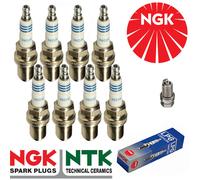 NGK Candela Di Accensione LPG - N. Stk: 1498 - N. Parte: LPG3 - x8