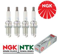 NGK Candela di Accensione - SIZFR6B8EG - Per Audi A1 1.4 TFSI 185bhp - 96209 x4