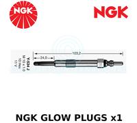 Ngk Candela - Per Fiat Strada 178E Pick-Up 1.9 JTD (2003-09)