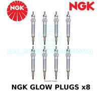 Ngk Candela Riscaldamento Diesel Y-306R 6244 M4 23,5mm 89,5mm x8