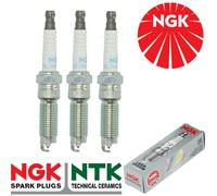 NGK Candela SILZNAR8C7H Per Ford Fiesta Focus 1.0 EcoBoost 93593 x3