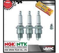 Ngk Candela Spark Plug Yellow Box - Stk No: 3611 - BP4HS - x3