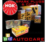 NGK Candele & Accensione Bobina Set BKR6E-11 (2756) x4 & U5001 (48002) x4