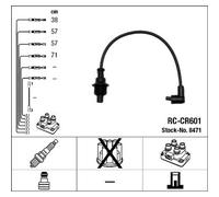 NGK Cavo Candele Per Citroen Fiat Peugeot