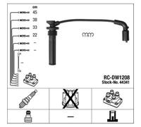 NGK Cavo Di Accensione Set Per Chevrolet Spark 1.0 1.2 Aveo