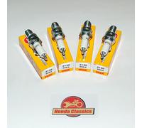 NGK D8EA Accensione Plug Set X 4 per Honda CB750 SOHC Serie K 1969 1970s. KIT011