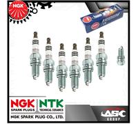 NGK IRIDIUM Candele DCPR9EIX Per Ferrari 456 GT/GTA 5.5L 01/93-06/04 x6