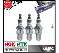 NGK IRIDIUM IX Set Candele - BR8ECMIX - 3 Pezzi
