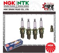 NGK Iridium LPG Candele - DPR8EIX-9 - Adatto a Honda 750cc VT750 Shadow 97- x4