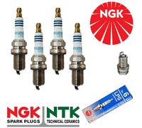 NGK IRIDIUM LPG Candele - Per VW New Beetle 2.0L 98-10 x4
