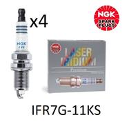 NGK Laser Iridium Candele Honda Integra DC5 Civic Type R EP3 FN2 IFR7G-11KS