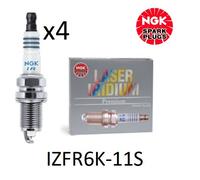 NGK Laser Iridium Candele Per Honda Civic Fr-V Cr-V 2005 - 2017 - IZFR6K-11S