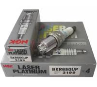 NGK LASER PLATINUM Candele Di Accensione - Set Di 4 - BKR6EQUP (3199)