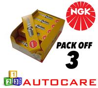 NGK Ricambio Accensione Plug Set - 3 Confezione - Parte Numero: B6HS N° 4510 3pk