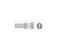 NGK sensore ossigeno Citroen C4 2.0 16 V 2.0i Rfn < EW10J4 > incl. Coupé 10.04- > posteriori oza659-ee21