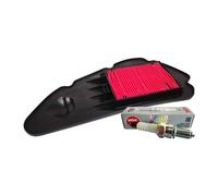 NGK/SILMAR8C9 Honda NSS/Forza 125 ABSFiltro aria E-Tre 5604138 candela iridio