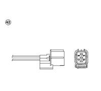 NGK Sonda Controllo Lambda per Honda Civic VI Fastback 1.4i 1.6i 1.5i Lsi 1.4