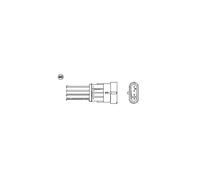 NGK Sonda lambda 94065 Compatibilità con FIAT 500 312 PANDA 169, ALFA ROMEO GIULIETTA 940
