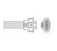 NGK Sonda Lambda Regolatrice Adatta Per Opel Corsa C 1.2 1.0 12V 2.0 OPC