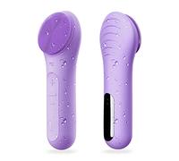 NgraCoola CLIE - Spazzola per la pulizia del viso, impermeabile e ricaricabile, per uomini e donne, detergente, esfoliante e massaggiante, viola