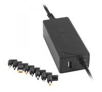 NGS Alimentatore universale W-70 70W Automatico da parete per computer Nero