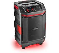 NGS Wild Bash - Altoparlante Bluetooth 5.4 Portatile 50 W RMS con Luci LED RGB, Batteria Ricaricabile Rimovibile, Impermeabile IPX6, Karaoke e Funzione di Trasmissione
