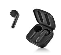 NGS ARTICA MOVE BLACK - Auricolare Wireless Compatibile con Tecnologia Bluetooth 5.3. e TWS, Batteria da 28 ore, Controllo Touch, Tecnologia ENC, Nero