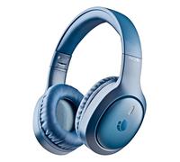NGS Artica Tempest Blue - Cuffie wireless over-ear compatibili con tecnologia Bluetooth, autonomia 28h, controllo touch, microfono ENC, base di ricarica USB-C, IPX5, blu