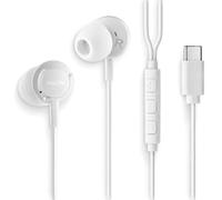 Cuffie Cross Step White NGS - Intra-auricolari, Microfono, Controllo del volume, USB-C