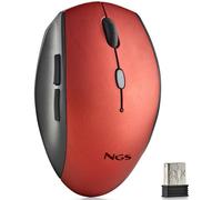 NGS BEE mouse Mano destra RF Wireless Ottico 1600 DPI Rosso
