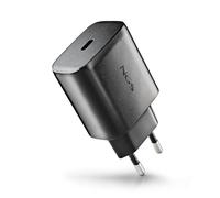 NGS Bud 45W-C - Caricabatterie GAN da Parete Ultra Sottile 45W con Uscita Tipo C, Cavo USB-C a USB - C da 1,5 M