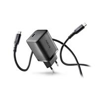 NGS Bud 65W-AC - Pack Caricatore GaN USB-C Ultra-Rapido 65W + Cavo 1,5 m + 4 Connettori Acer - Power Delivery/PPS - Ricarica Rapida per Laptop, Tablet e Smartphone - Compatto e Portatile