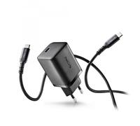 NGS BUD 65W-AS: Pack caricatore da parete GaN USB-C da 65W + cavo USB-C da 1,5 m