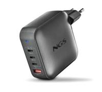 NGS Caricatore BUD 165W Ultraveloce 3/USB-C + 1/USB-A