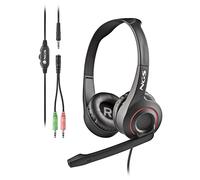 NGS MSX 10 PRO Auricolare Cablato A Padiglione Giocare Nero