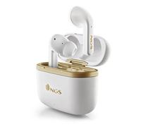NGS ARTICA TROPHY WHITE- Cuffie con Cancellazione del Rumore (ANC), Compatibili TWS, con Microfono, Fino a 20 Ore di Durata della Batteria, Pulsanti Touch, Bianco
