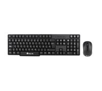 NGS EUPHORIA KIT tastiera Mouse incluso RF Wireless QWERTY Inglese 2.4 GHz Nero