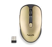 NGS EVO Rust Gold 2.4GHz Rechargeable Wireless Mouse for Computer/Laptop/MacBook