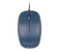 NGS FLAME BLUE - Mouse Ottico 1000dpi con Cavo USB, Mouse per Computer o Laptop con 3 Pulsanti, Ambidestro, Blu