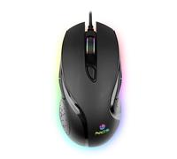 NGS GMX-125 Mouse Gaming con Cavo USB Compatibile con PC/PS4/PS5/XBOX One/XBOX X/XBOX S, Mouse Ottico 800/1200/1600/4800/6400/7200dpi con Luci LED a 7 Colori e 8 Pulsanti Programmabili, Plug&Play