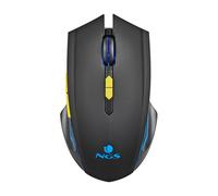 NGS GMX-200 RGB Mouse Ottico 3200DPI 7 Tasti Wireless/USB