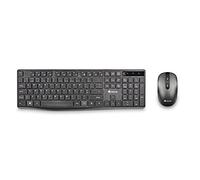 Kit tastiera e mouse wireless multidispositivo NGS - Nero