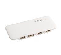NGS IHUB 7 iReader Card USB 2.0 7 porte. Colore Bianco