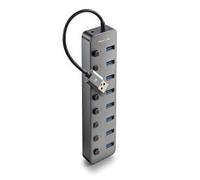 NGS IHUB 8 USB 2.0 Type-A 5000 Mbit/s Grigio