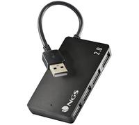 NGS IHUB4 TINY - Hub USB 2.0 con 4 Porte, Compatibile con Tutti i Sistemi Operativi, "Plug and Play"
