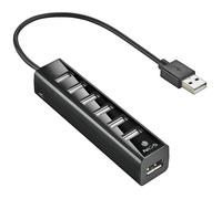 NGS IHUB7 TINY USB 2.0 480 Mbit/s Nero