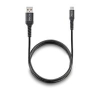 NGS KNOT-AC - Cavo USB-A a USB-C 1 Metro, Ricarica Rapida e Trasferimento Dati 480 Bps, Intrecciato Rinforzato con Connettori in Alluminio - Alta Resistenza e Lunga Durata