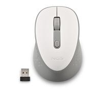 NGS Dew White Raton Inalambrico USB 1600dpi - 3 Botones - Uso Diestro - Color Blanco/Gris