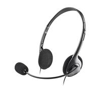 NGS MS103 MAX Wired Headphones, Wired Computer Headphones, Headphones with Micro